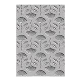 Sizzix • 3-d textured impressions embossing folder quirky florals