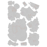 Sizzix • thinlits die set santa elves