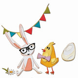 Sizzix • tim holtz thinlits die set vault bunny chick