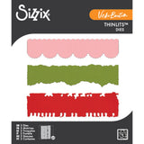 Sizzix • thinlits 3pcs die set double edgers by vicki boutin