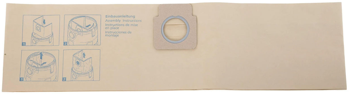 Nilfisk stofzuigerzak filter bag pack.a 5 pcs.