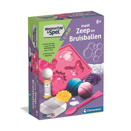 Clementoni wetenschap spel - zeep en bruisballen