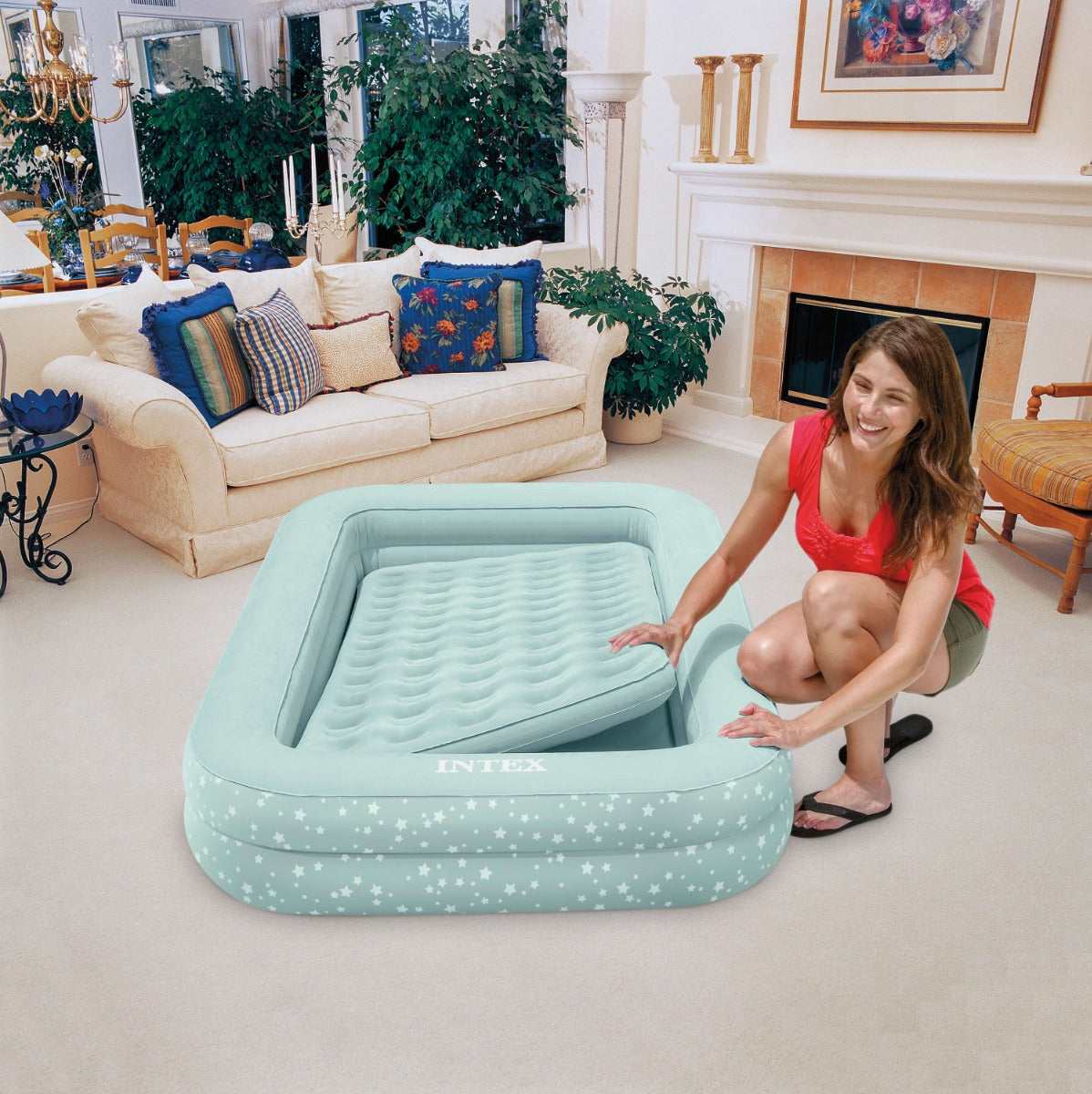 INTEX DĚTSKÉ KAMPING AIR BED