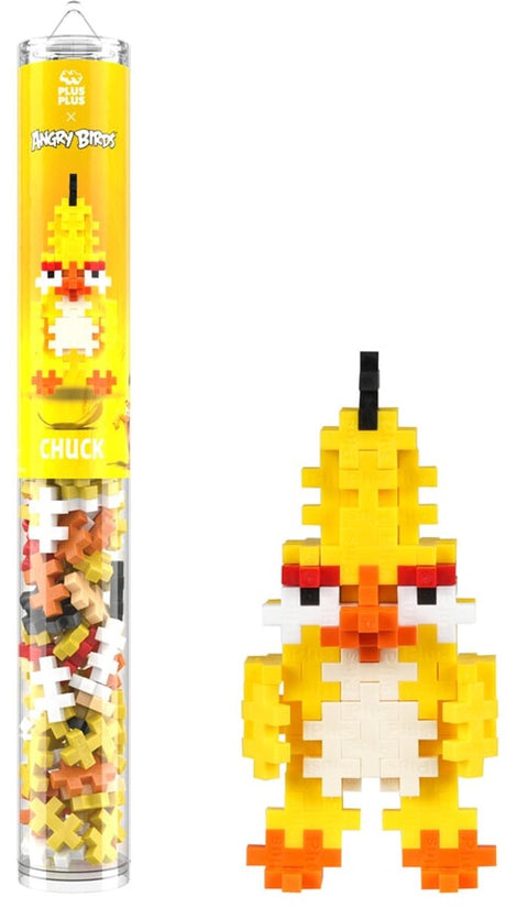 Plus-plus angry birds chuck 110 delige bouwset - 4429 - bouwspeelgoed - constructiespeelgoed - set met bouwstenen - vanaf 5 jaar