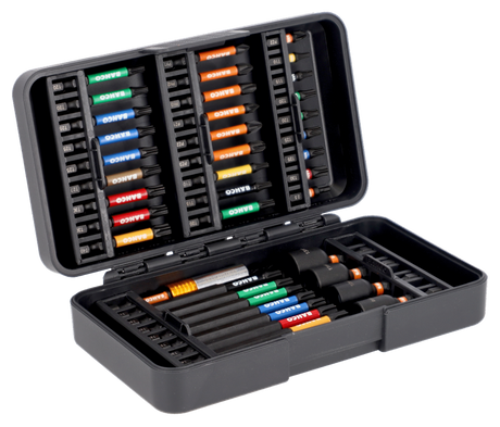 Bahco impact bitset 1 4 40-delig (kleur)