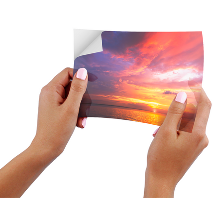 Dnp papier snow quartz 2 rol à 200 st. 15x20 voor ds620