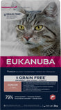 Eukanuba kattenvoer droog senior graanvrij zalm - 2 kg