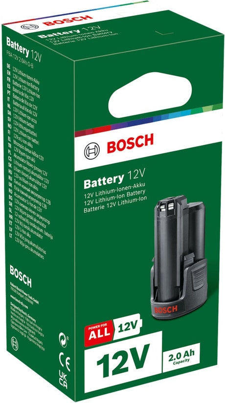 Bosch accessoires - 12v li-ion pba accu 2,0ah 1600a02n79