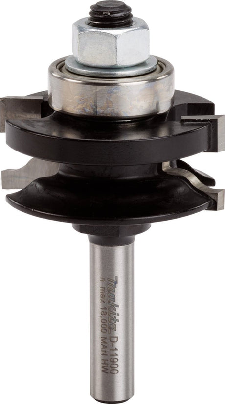 Makita d-11900 freesbit contraprofielfrees + lager s 8mm 41,28 s8 r4,76