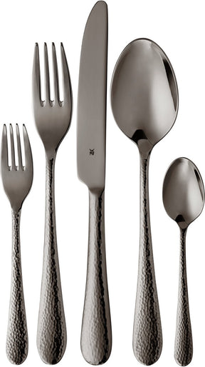 Wmf sitello bestekset - 30-delig - midnight zwart - voor 6 personen - luxe design
