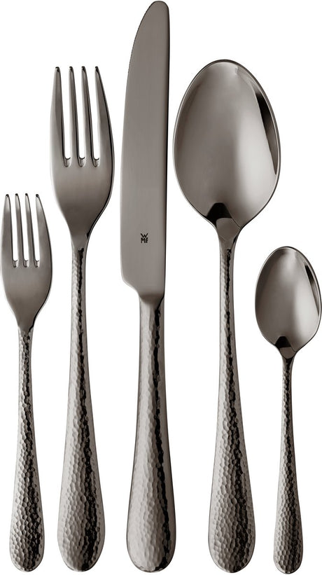 Wmf sitello bestekset - 30-delig - midnight zwart - voor 6 personen - luxe design