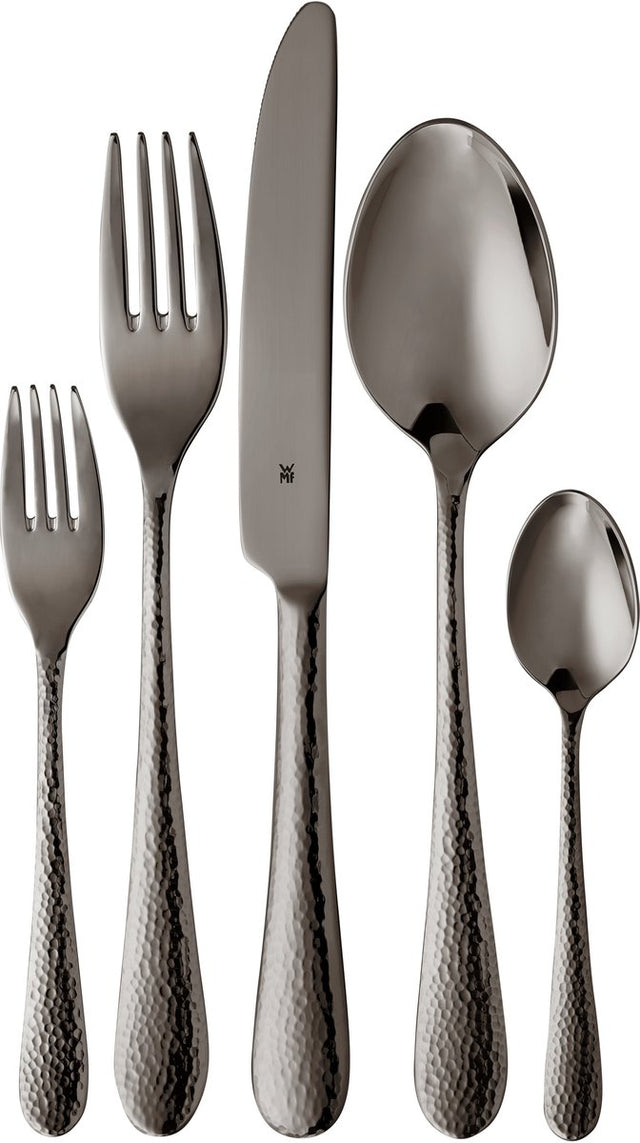 Wmf sitello bestekset - 30-delig - midnight zwart - voor 6 personen - luxe design