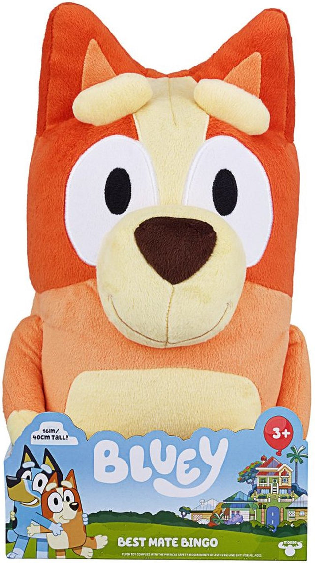 Moose bluey - jumbo pluchen bingo knuffel - ca. 45 cm