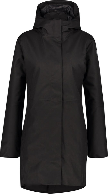 Agu clean winter regenjas urban outdoor dames - black greensphere - m