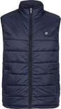 Petrol industries - heren gewatteerde bodywarmer dawson - blauw - maat m