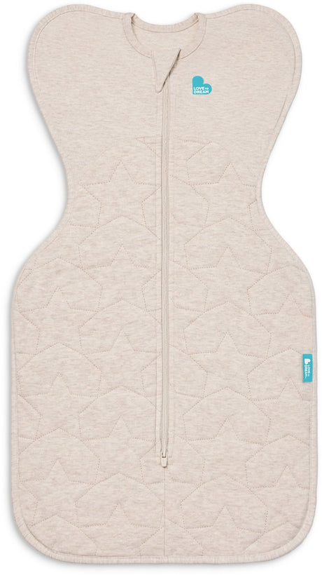 Love to dream ™ babyslaapzak swaddle up™ - inbakeren - baby 0-3 maanden - 3.5-6 kg - winter - oat quilted