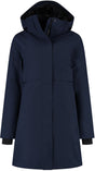 Kjelvik swaan dames outdoorjas - donker blauw 42