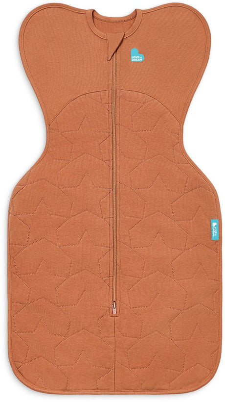 Love to dream ™ babyslaapzak swaddle up™ - inbakeren - baby 3-6 maanden - 6-8.5 kg - winter - hazel quilted