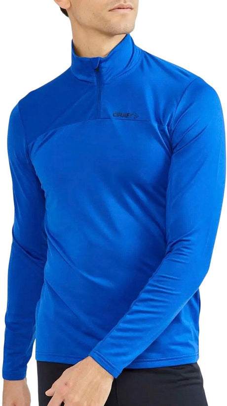 Craft gain midlayer longsleeve heren - bright azure | maat: s
