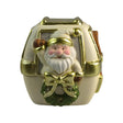 Mansion atmosphere kerstbeeld led skilift met santa 9.2x7.8x9.3cm