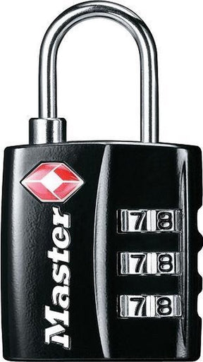 Masterlock tsa bagagehangslot 30mm 4680eurdblk