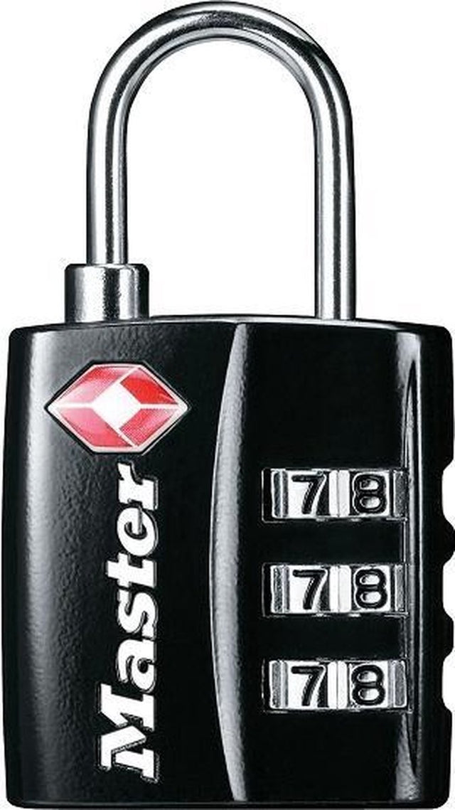 Masterlock tsa bagagehangslot 30mm 4680eurdblk