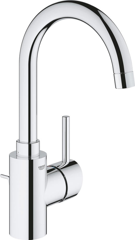 Grohe concetto wastafelkraan l-size - met waste - hoge draaibare uitloop - chroom