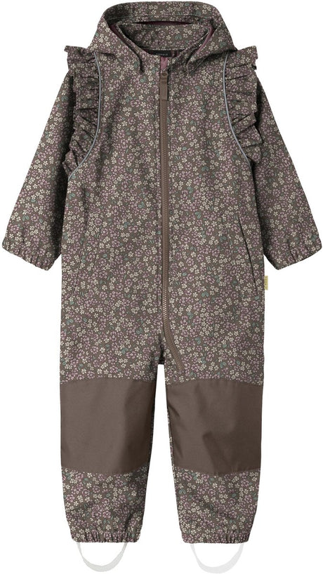 Name it - nmfalfa08 softshell suit frill aop fo dames jas 92