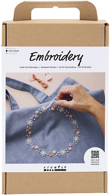 Creativ company cc startersset borduren draagtas