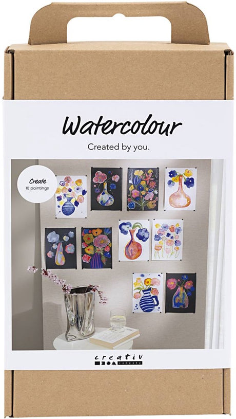 Creativ company hobbyset aquarel diverse kleuren