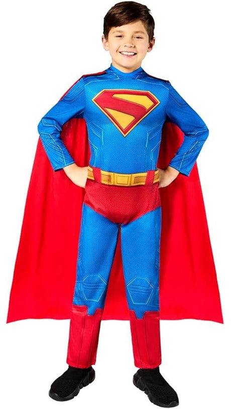 Rubies - superman kostuum - dc - kinder kostuum - 7 en 8 jaar 116 122