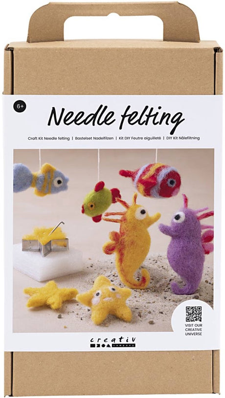 Creativ company hobbyset naaldvilten zeedieren