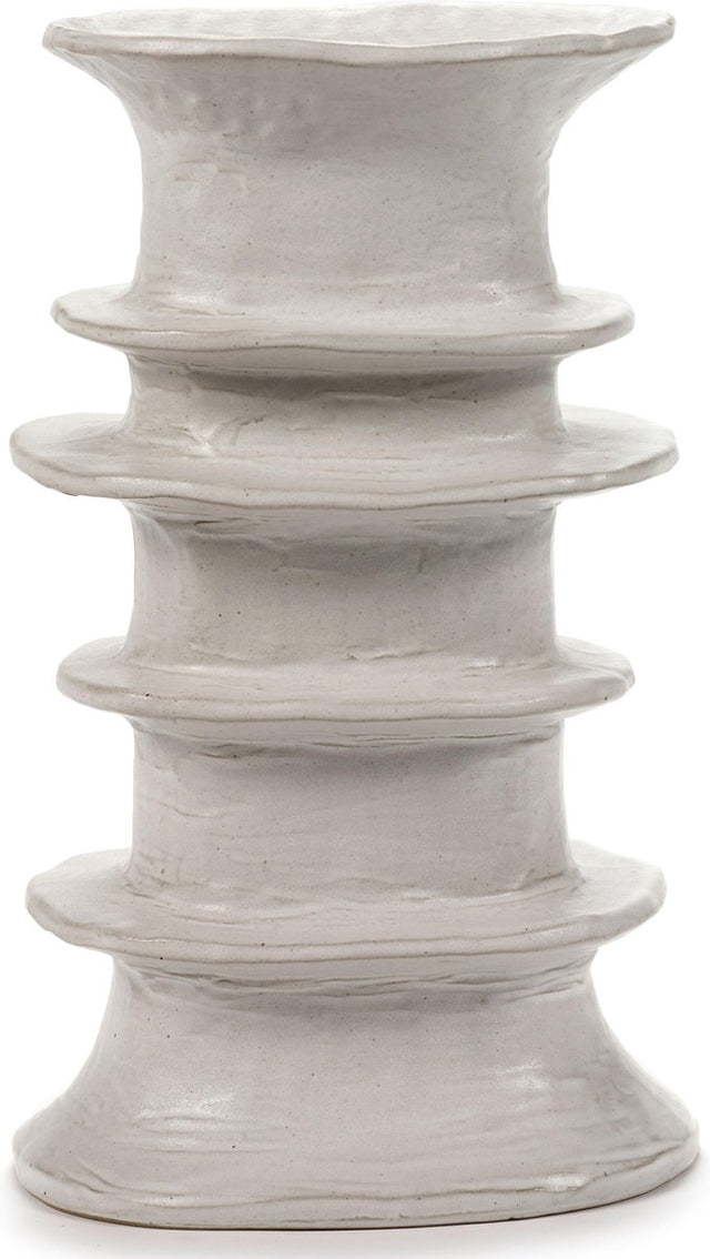 Serax - marie michielssen marie - vaas l - wit - h 30cm - 3,00kg