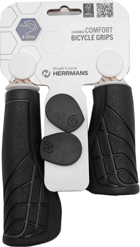 Herrmans Handvatten Line DD36 Ø22mm 125 90mm zwart