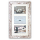 Zep fotolijst v23106 nelson 6 3q white wash voor 3 foto's