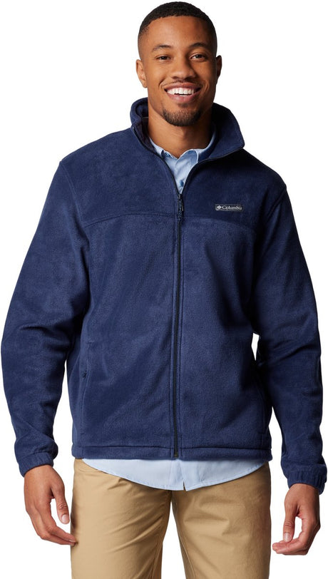 Columbia steens mountain™ full zip 2.0 fleece jas heren - fleece vest met volledige ritssluiting - maat s - blauw