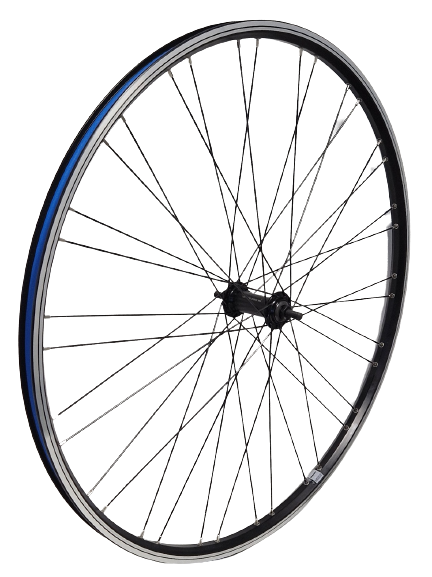 Gazelle virun der Rad 28 Zoll (622) Visioun Rim 2x18 + Spott Black 36g