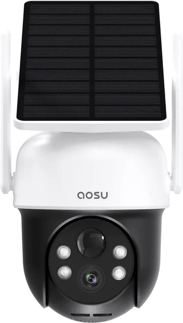 Aosu solarcam d1 classic - beveiligingscamera - 2k beeld - 2-weg audio - 360° zicht ai tracking