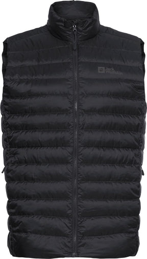 Jack wolfskin pilvi down vest m rds heren outdoorbodywarmer-black