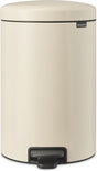 Brabantia newicon prullenbak - 20 liter - soft beige