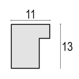 Zep fotolijst np57g edison grey 9x13 13x18 cm