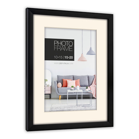 Zep fotolijst np29b edison black 21x29,7 cm