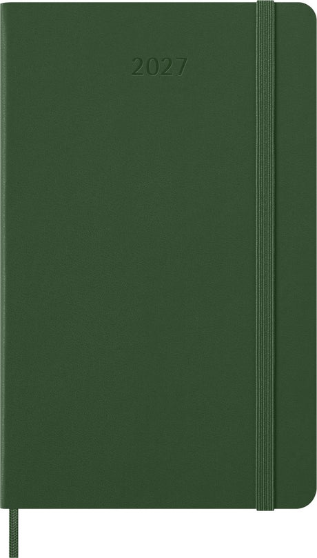 Moleskine 12 maanden agenda - 2027 - wekelijks - large - harde kaft - mirthe groen