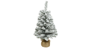 Imp erial mini tree snowy indoor green white dia41 h75 cm