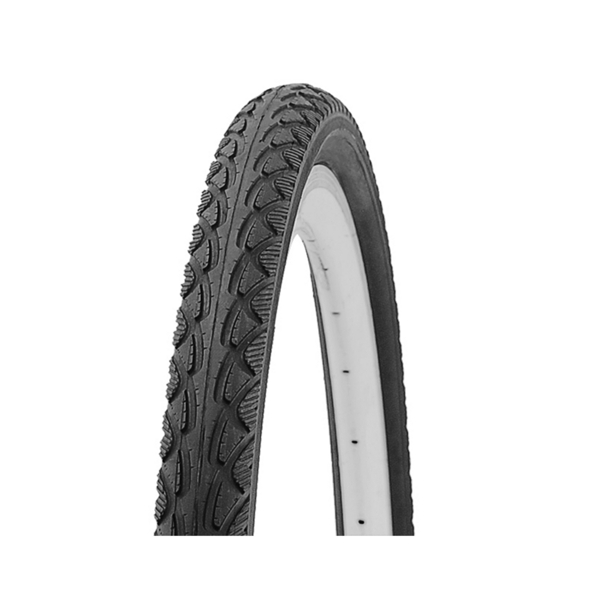 Hakuba Tire P1134, nero con linea bianca, 28x1,75, Etro 47-622