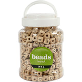 Creativ company https: www.cchobby.nl houten-kralen-afm-9x9x9-mm-gatgrootte-3-mm-ca-400-stuk-185-gr-400-ml-1-emmer