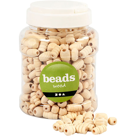 Creativ company https: www.cchobby.nl houten-kralen-afm-5-28-mm-gatgrootte-2-5-3-mm-175-gr-400-ml-1-emmer