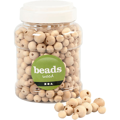 Creativ company https: www.cchobby.nl houten-kralen-d-8-10-12-15-mm-gatgrootte-2-3-mm-ca-532-stuk-175-gr-400-ml-1-emmer