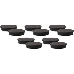Magneten viking zwart 40mm 10 stuks