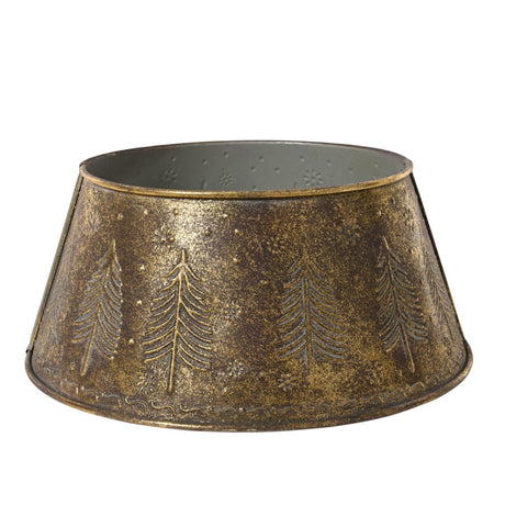 Decoris boomring ijzer ø57cm x h.25cm brons antiek
